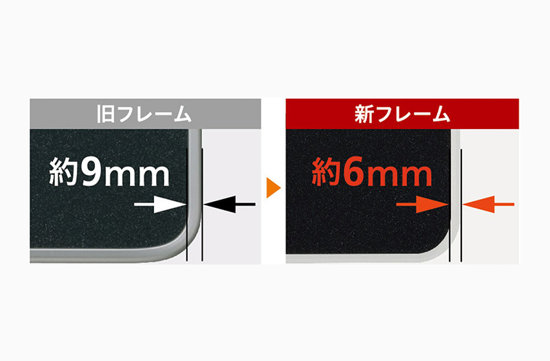 すっきりフレームトップ（ハイパーガラスコート）