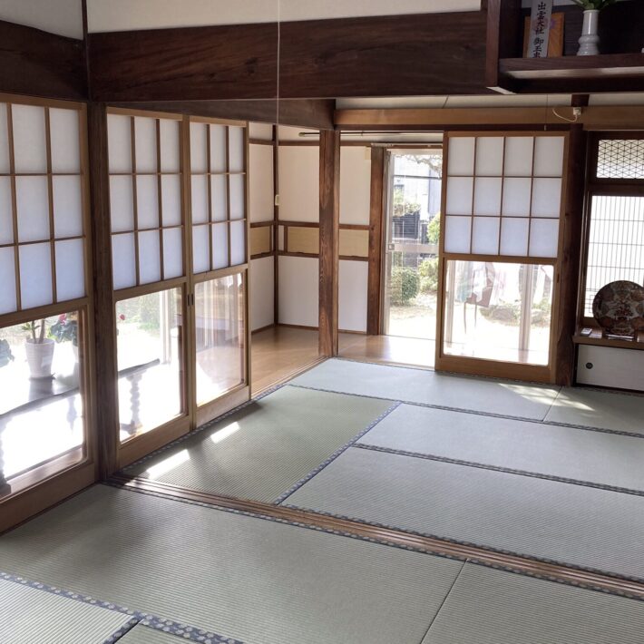 古くなった畳と襖の交換で居心地のよい和室に