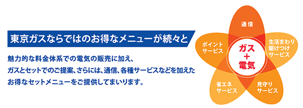 東京ガスグループでは2016年1月から電力の申込受付をスタートします