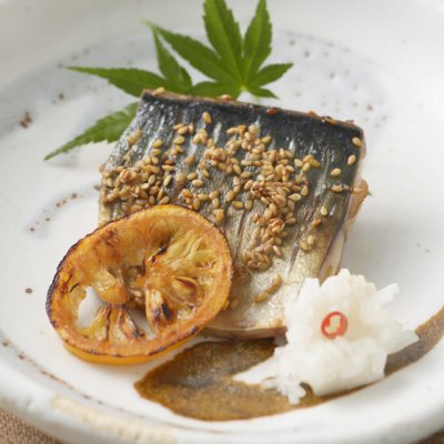 冬に食べたい!漬け込みさばの柚子風味焼き!お酒のおつまみにも!