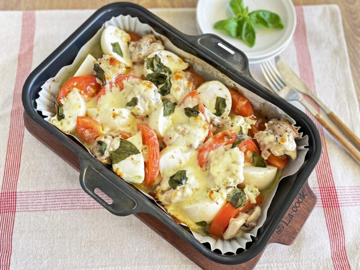 ラ・クックグランレシピ】コンロからそのまま食卓へ ～チキンとかぶの