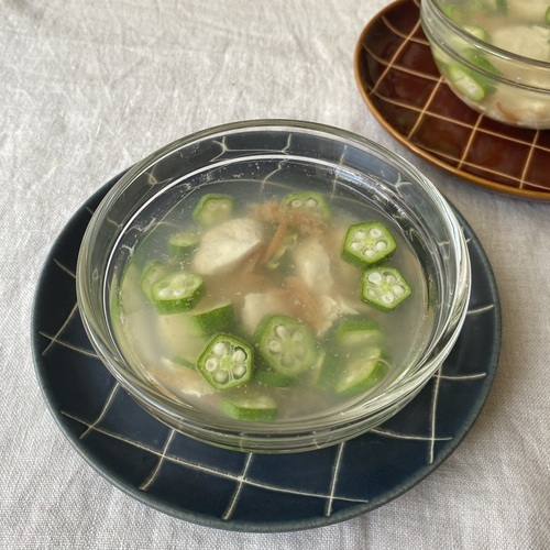 暑い夏はさっぱり冷たいスープ！～オクラと梅の冷製スープのレシピをご紹介～
