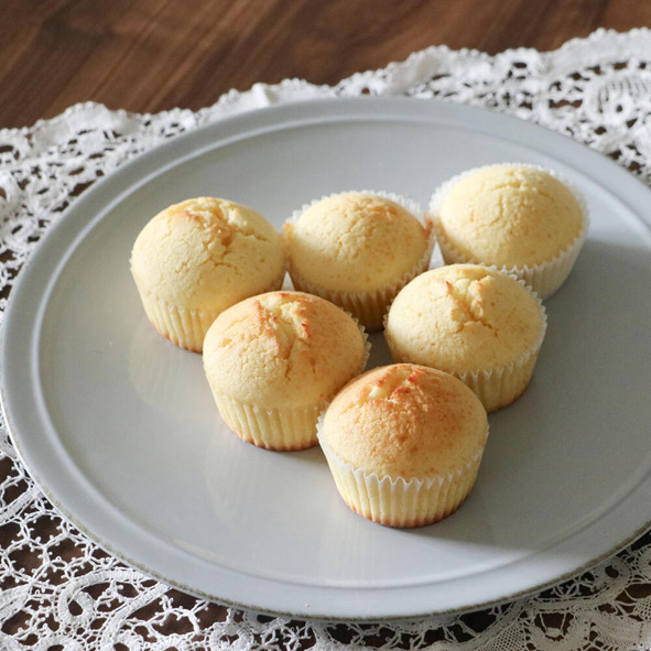【キャセロール活用レシピ】グリルで簡単！余熱いらず！～ミニカップケーキのレシピ～