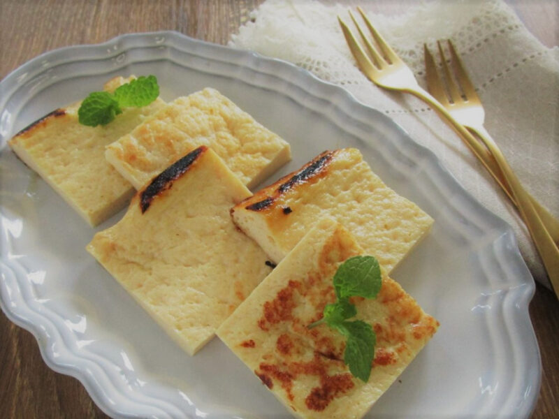 【ラ・クック】材料4つ！豆腐で作るヘルシーカステラのレシピ
