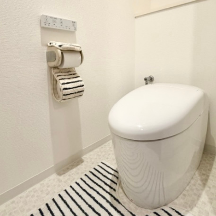 すっきりと統一感のあるトイレリフォーム