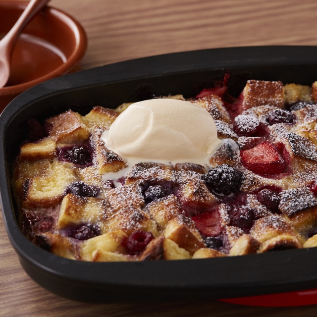 食パンで作る ふんわりトロリ食感のスイーツ パンプディング のレシピ 東京ガス横浜中央エネルギー ヨコエネ