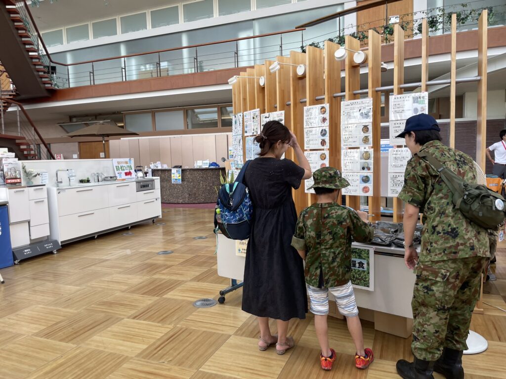 アースポートショールーム内展示の様子